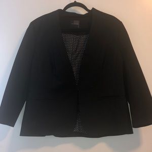Black XL 3/4 Sleeve Blazer from The Limited